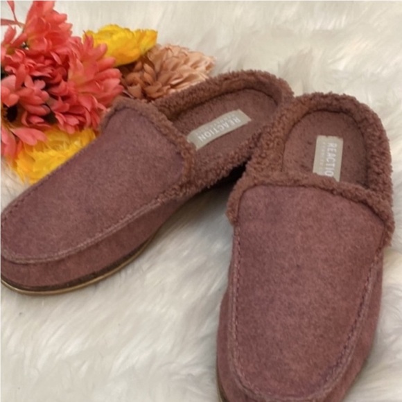 Mule Sherpa Slide Clogs Kenneth Cole Sz 8.5 - Picture 4 of 6